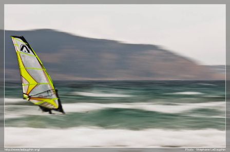 Filé de WindSurf, La Ciotat, France, nov. 2010 Filé de WindSurf