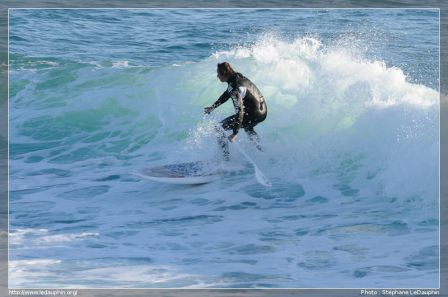 Surf à la Ciotat, La Ciotat, France, déc. 2011 Surf à la Ciotat